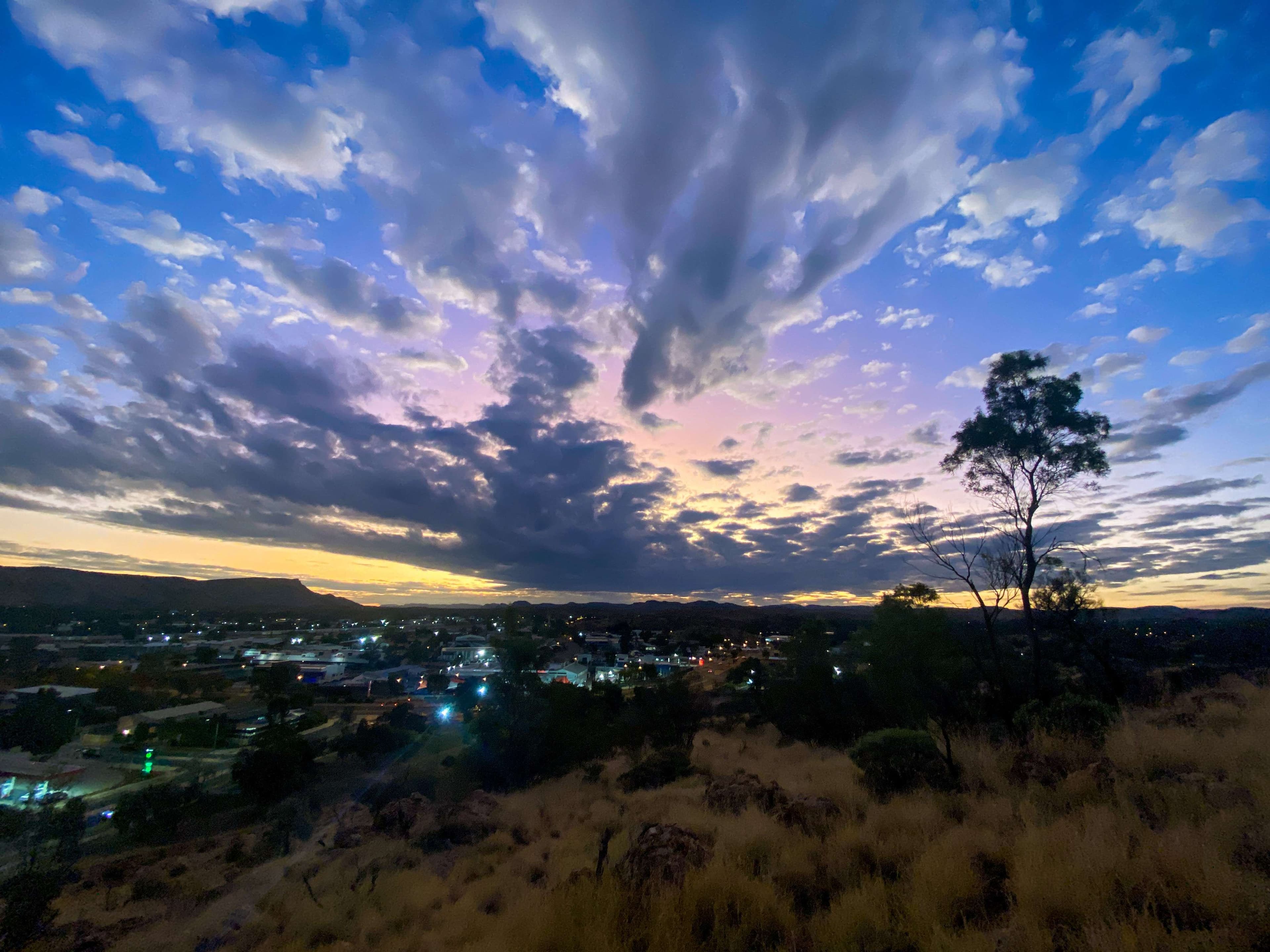 Sunset in Alice Springs