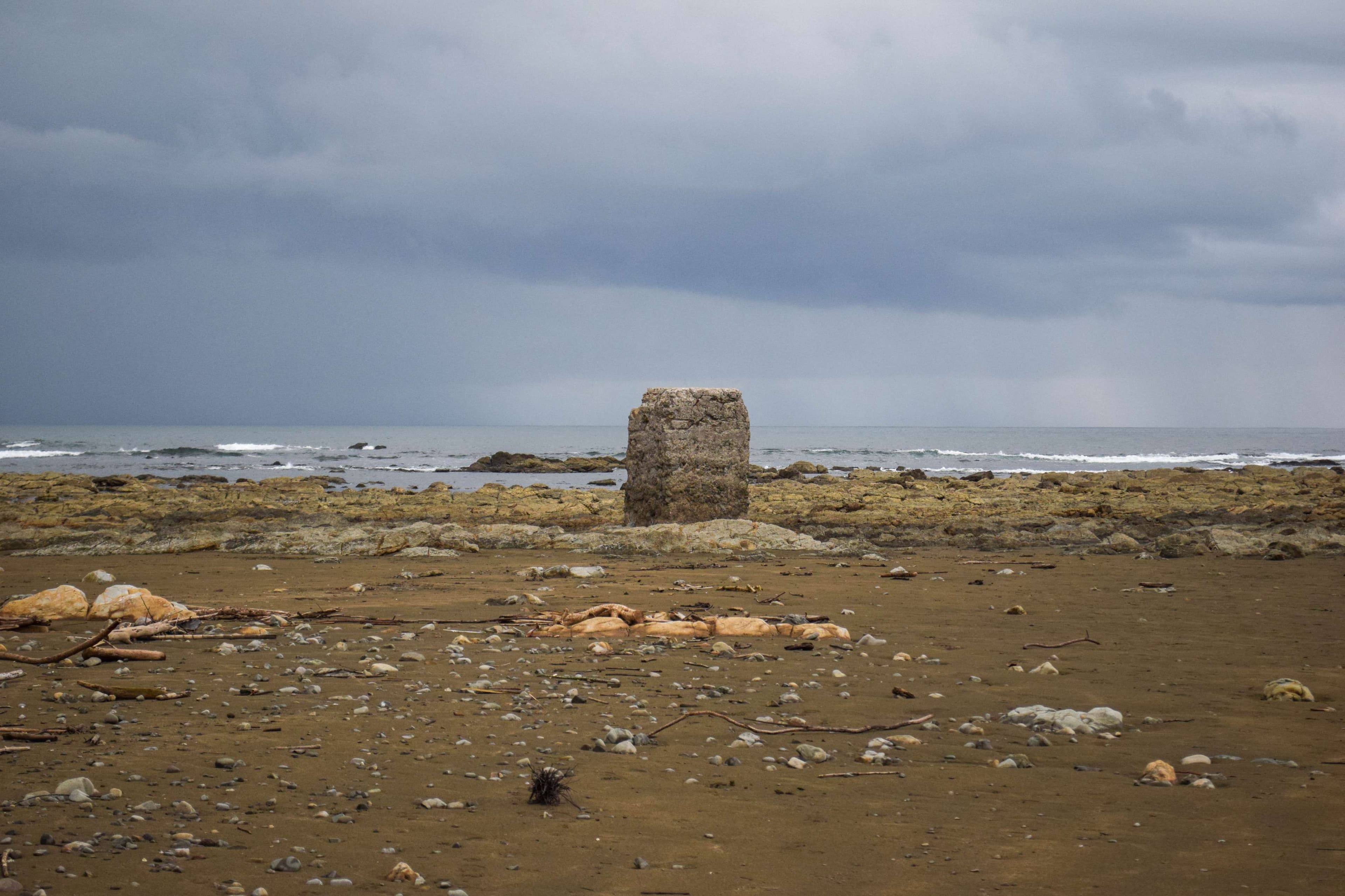 Pillar at Whale Tail Beach
