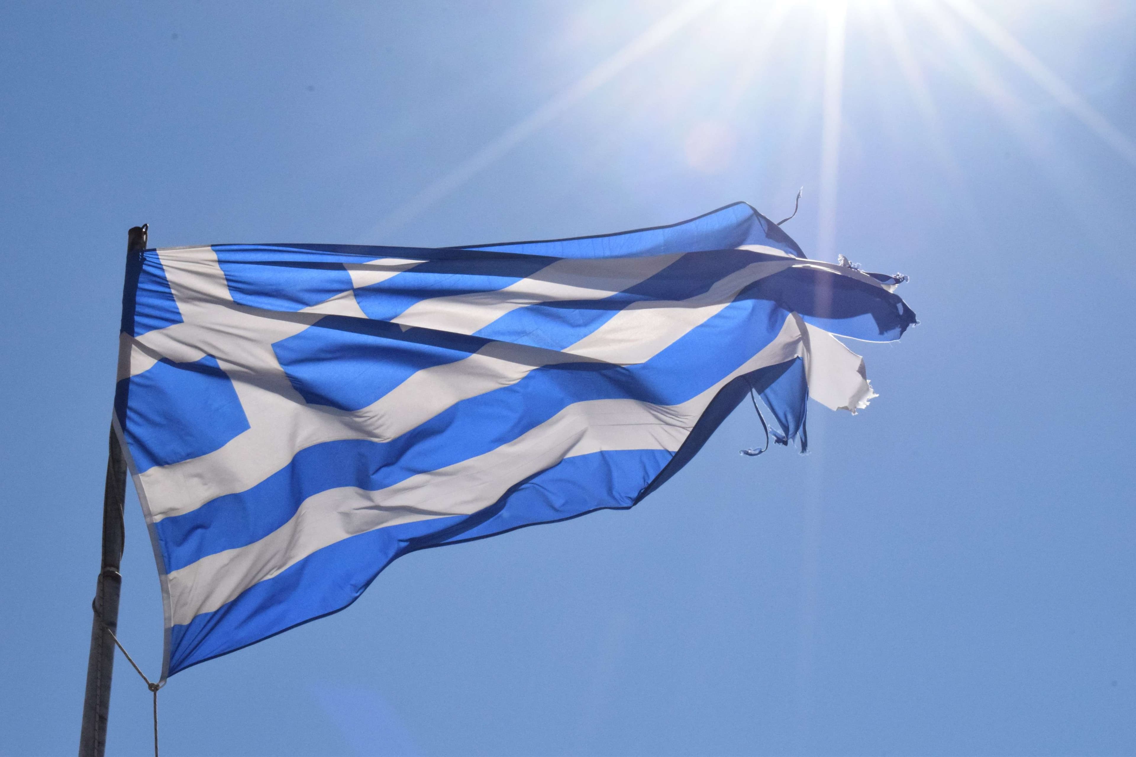 There is a view of a mountain with a body of water.